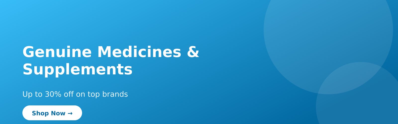 Genuine Medicines & Supplements